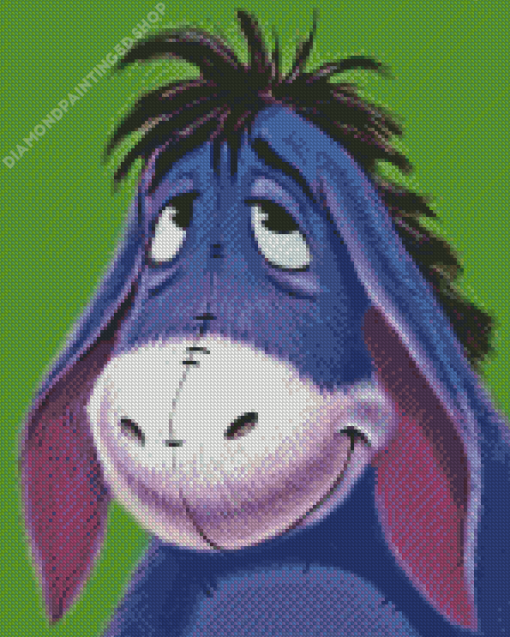 Sad Eeyore Diamond Painting