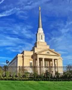 Temple Richmond Virginia Diamond Painting