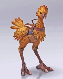 Chocobo Fantasy Bird Diamond Painting