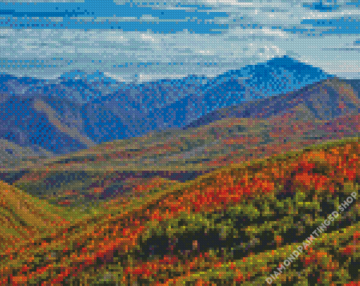 Park City Utah Landscape Diamond Painting