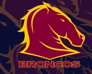 Brisbane Broncos Logo Diamond Paintings