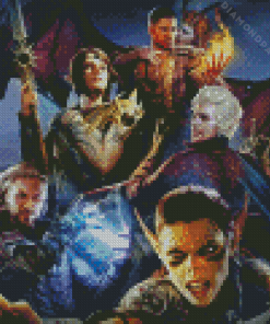 Baldurs Gate Game Diamond Paintings