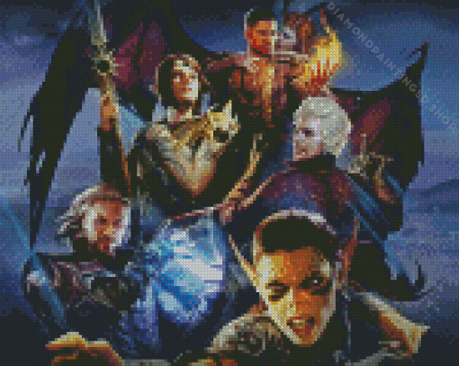 Baldurs Gate Game Diamond Paintings