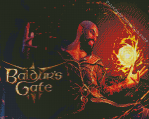 Baldurs Gate Character Diamond Paintings