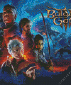 Baldurs Gate Poster Diamond Paintings