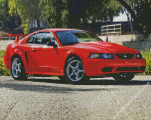 2000 Mustang Diamond Painting