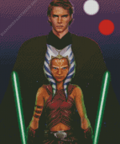 Anakin Ahsoka Diamond Painting