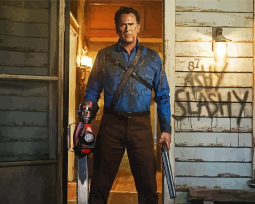 Ash Williams Diamond Painting