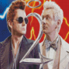 Aziraphale And Crowley Diamond Painting