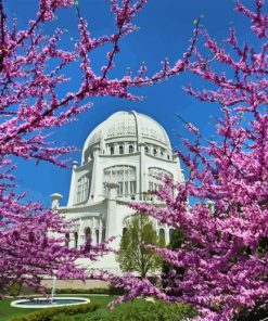 Bahai House Of Worship Diamond Painting