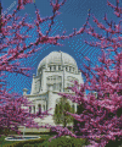 Bahai House Of Worship Diamond Painting