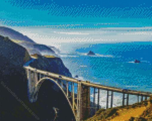 Big Sur CA Diamond Painting