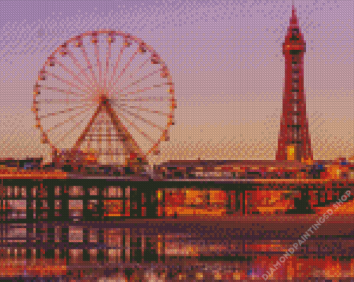 The Blackpool Tower Diamond Painting