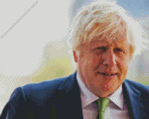 Boris Johnson Diamond Painting