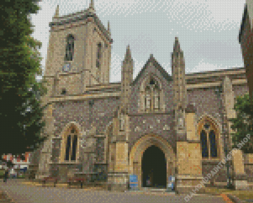 Bradenham Church Diamond Painting