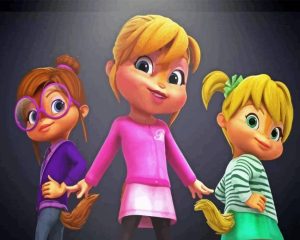 Chipettes Diamond Painting