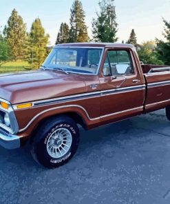 Copper Truck Diamond Painting