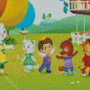 Daniel Tiger Diamond Painting