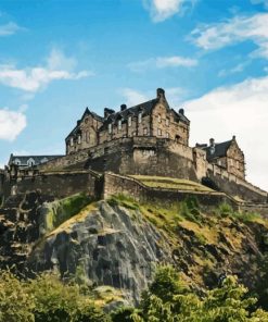 Edinburgh Castle Diamond Painting