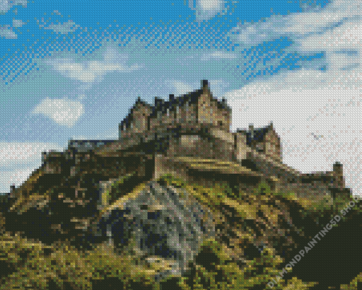 Edinburgh Castle Diamond Painting