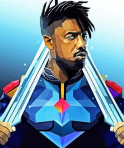 Erik Killmonger Diamond Painting