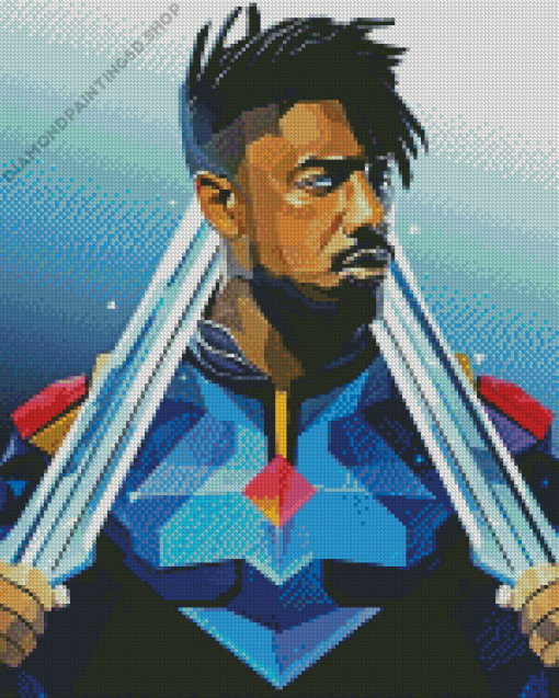 Erik Killmonger Diamond Painting