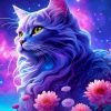 Galaxy Cat Diamond Painting