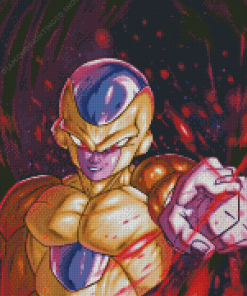 Golden Frieza Diamond Painting