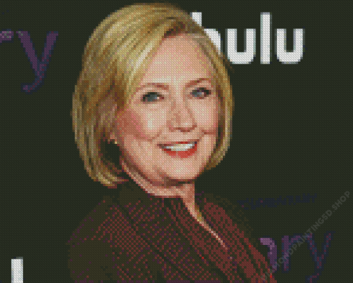 Hillary Clinton Diamond Painting