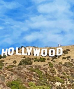 Hollywood Sign Diamond Painting