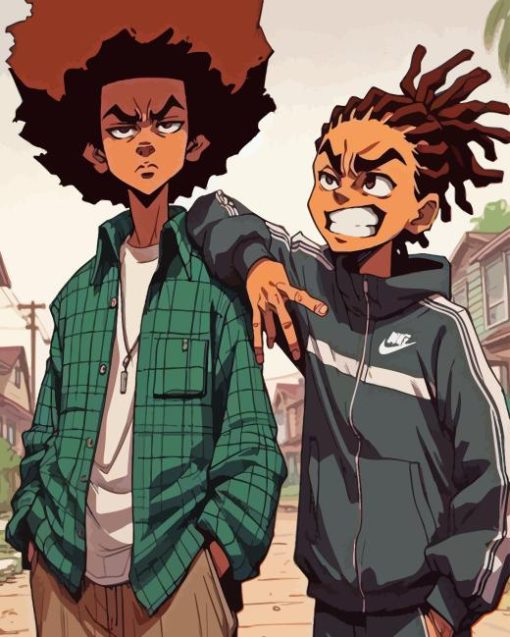 Huey And Riley Diamond Painting