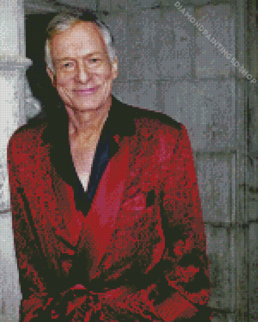 Hugh Hefner Diamond Painting