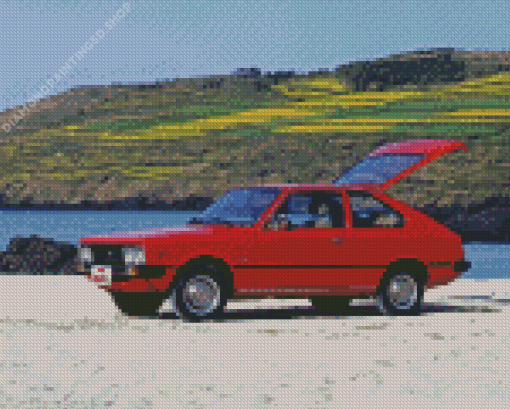 Hyundai Pony Diamond Painting