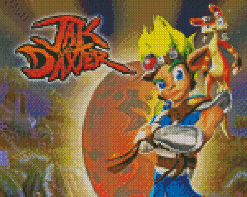 Jak And Daxter Diamond Painting