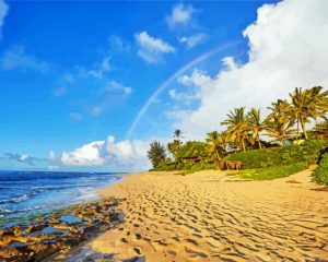 Lanikai Beach Oahu Diamond Painting