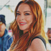 Lindsay Lohan Diamond Painting