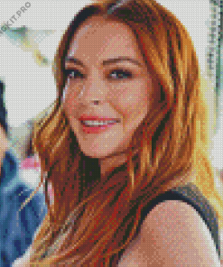 Lindsay Lohan Diamond Painting