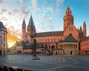 Mainz Cathedral Diamond Painting