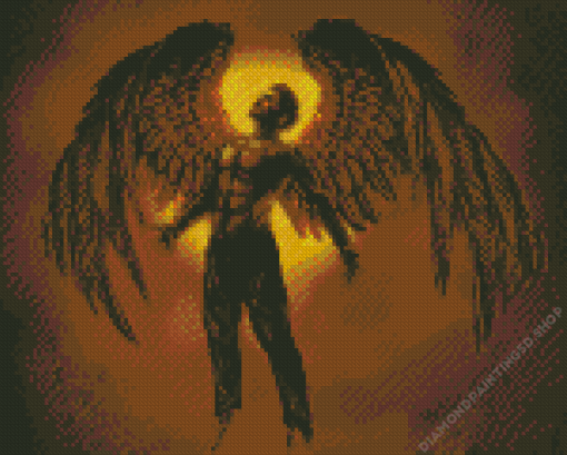 Man With Wings Diamond Painting