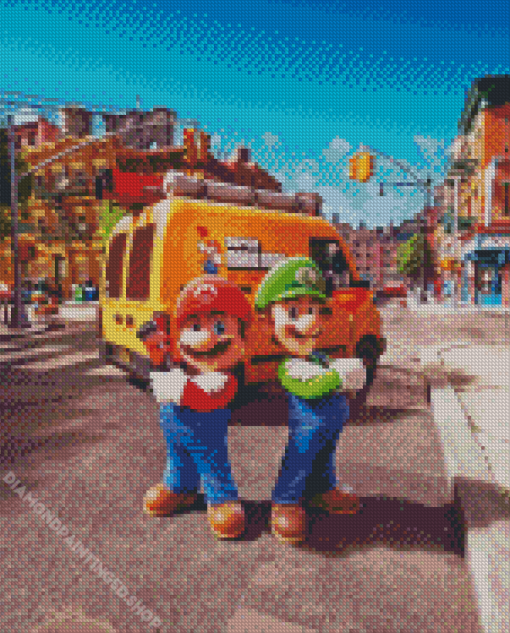 Mario Movie Diamond Painting