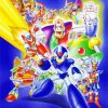 Mega Man X Game Diamond Painting