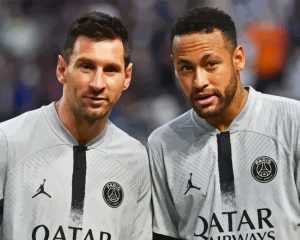 Messi And Neymar Diamond Painting