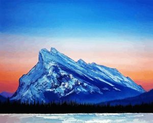 Mount Rundle Diamond Painting