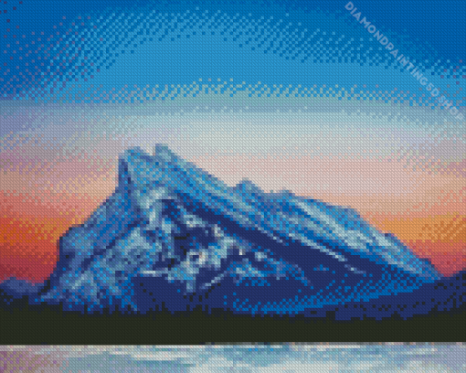 Mount Rundle Diamond Painting