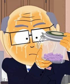 Mr Garrison Diamond Painting