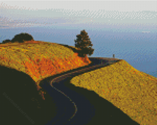 Mt Tamalpais Diamond Painting