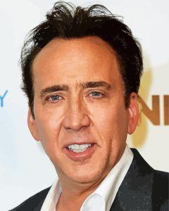 Nicolas Cage Diamond Painting