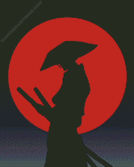 Ninja Silhouette Diamond Painting