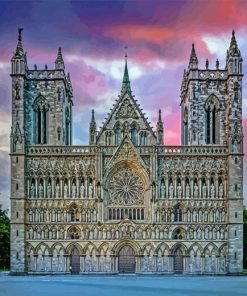 Nidaros Cathedral Diamond Painting