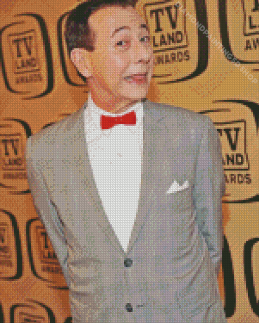 Pee Wee Herman Diamond Painting